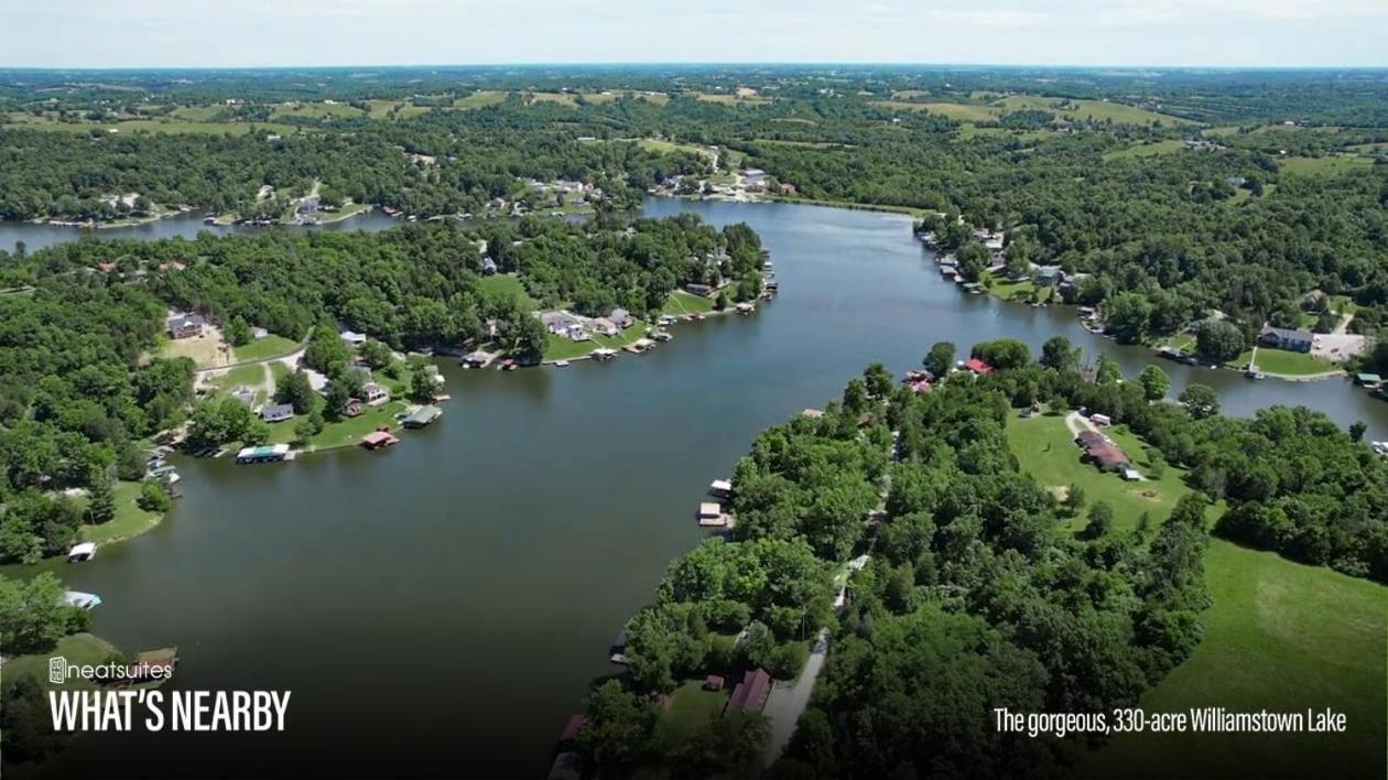 Villa 80 Acre Retreat With Pool - Minutes To Ark - Sleeps 15 Williamstown Exterior foto